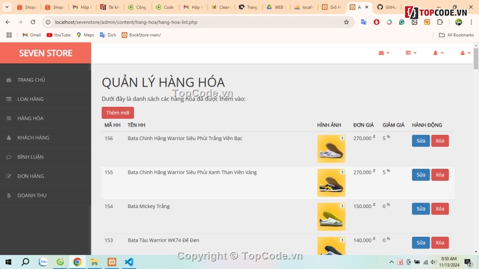 bán hàng PHP,giày dép,bán giày,Code web bán giày dép,giày